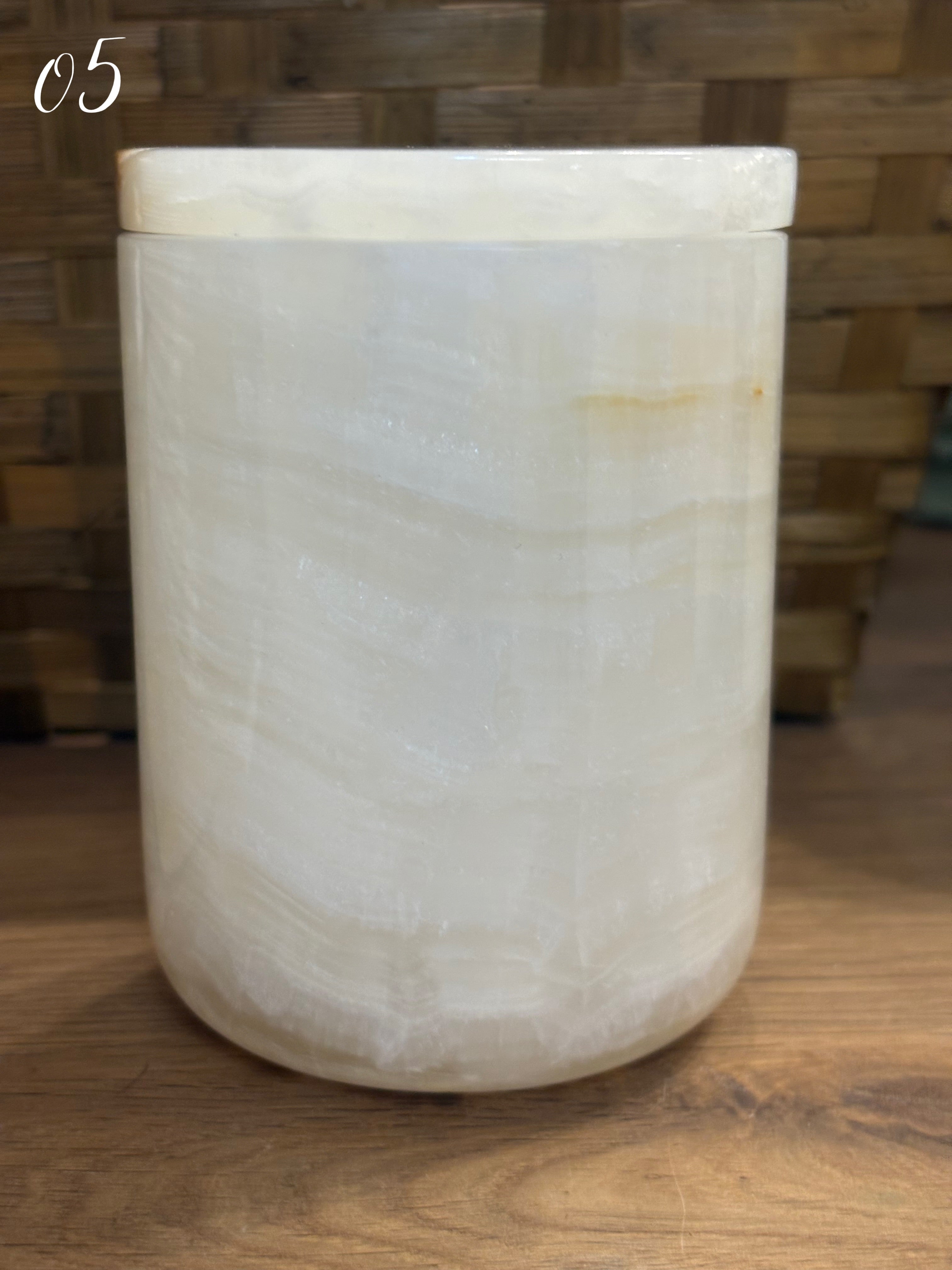 Heirloom Natural Onyx Candles