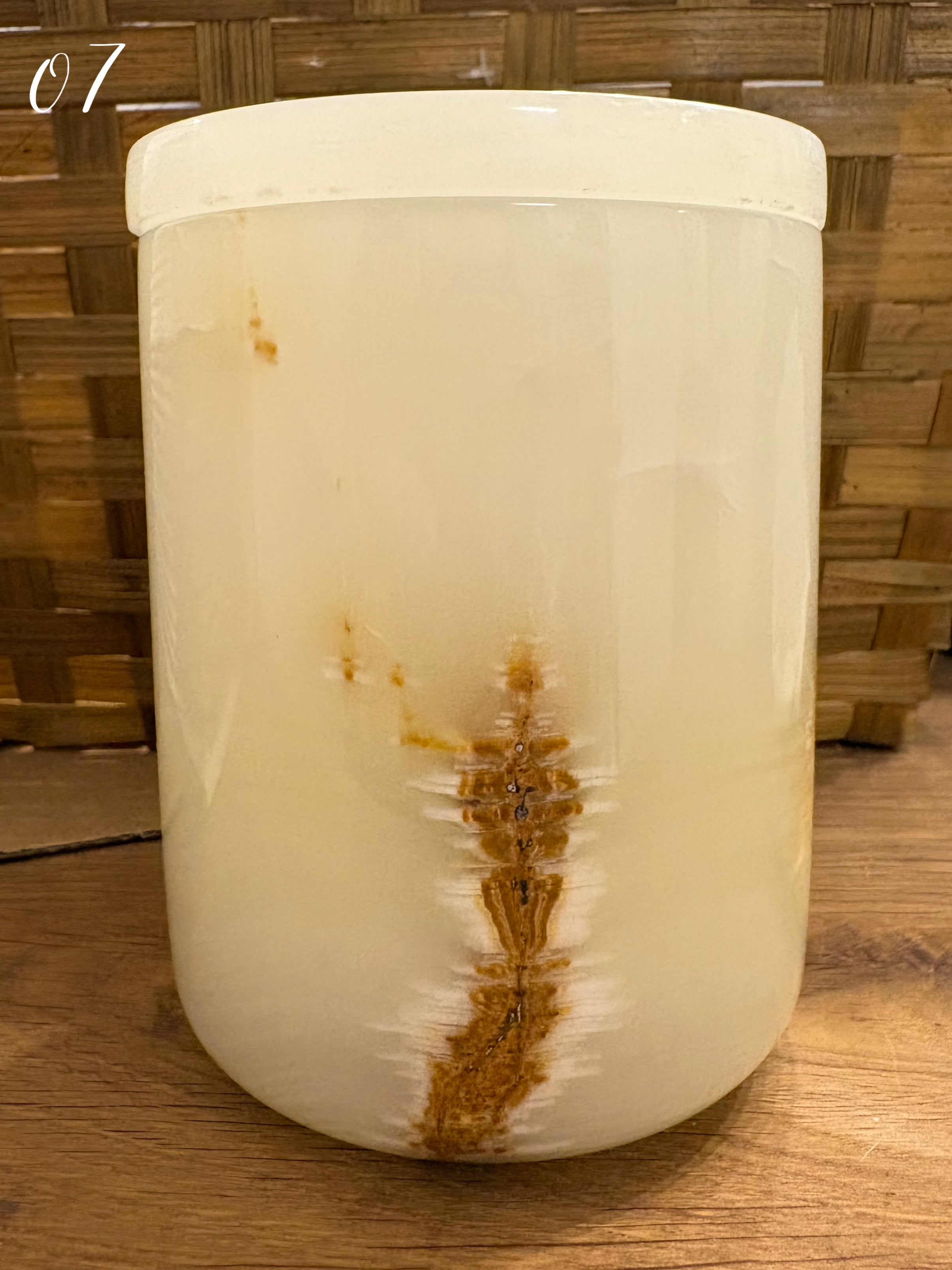 Heirloom Natural Onyx Candles