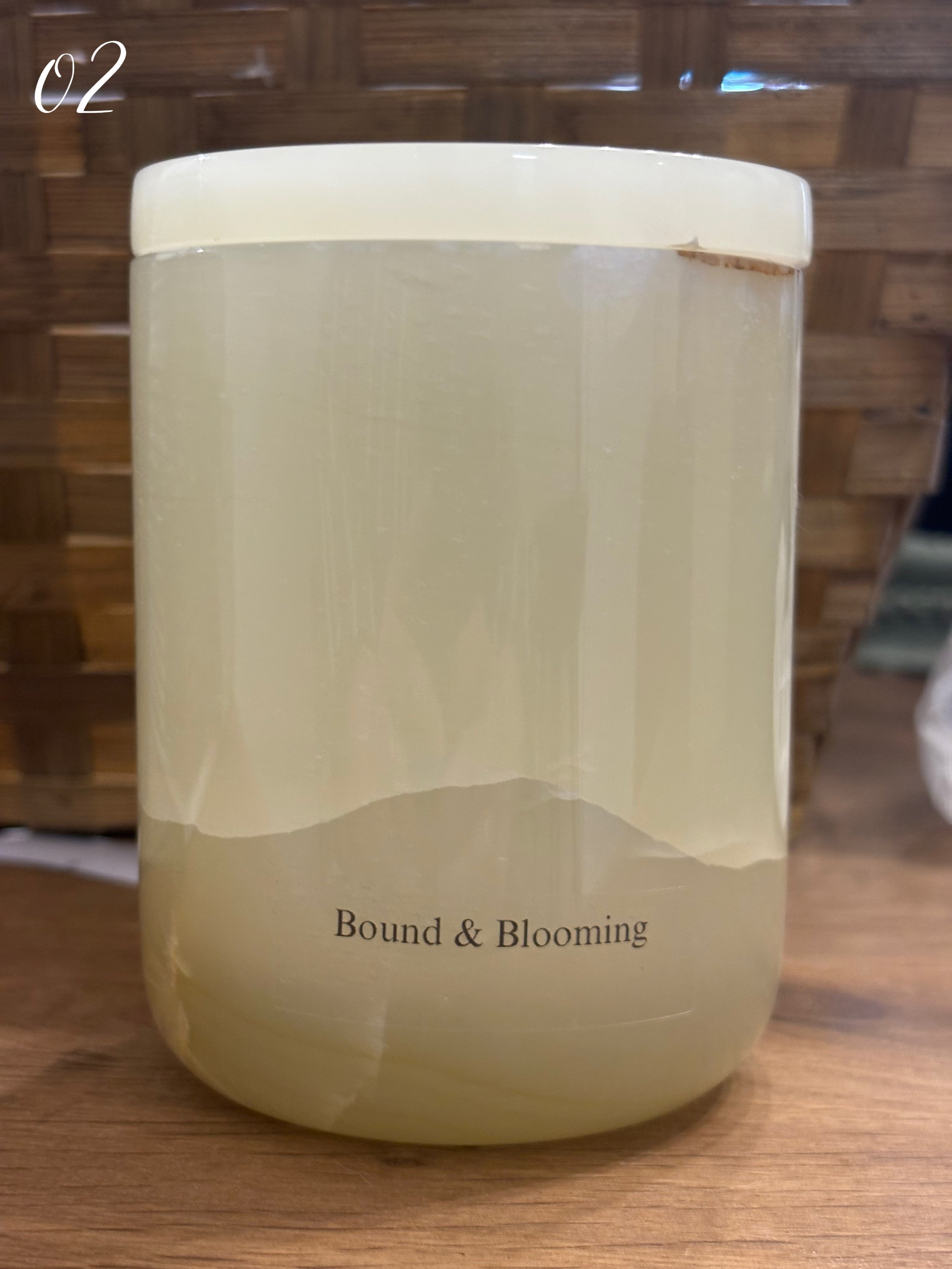 Heirloom Natural Onyx Candles